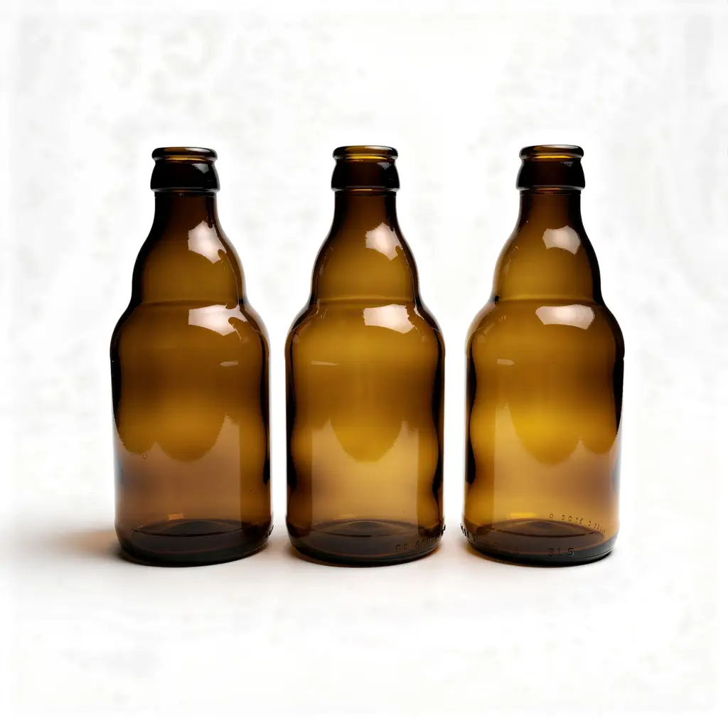 Bouteille Steinie en Verre Ambré 33cl